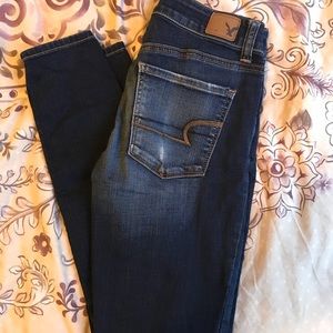 American Eagle high rise skinny jeans